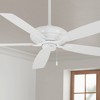 60" Minka Aire Watt White Pull Chain Indoor Ceiling Fan - 2 of 4