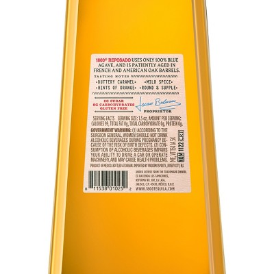 1800 Reposado Tequila - 1.75L Bottle