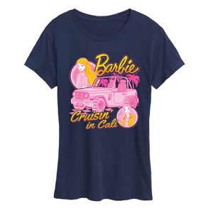 Women's - Barbie - Cruisin In Cali Short Sleeve Graphic T-Shirt - 1 of 4