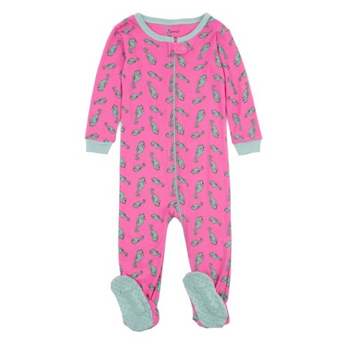 Leveret Footed Cotton Pajamas Sea Horse 12 18 Month