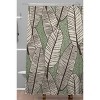 Alisa Galitsyna Tropical Banana Leaves Pattern Shower Curtain Green - Deny Designs: Polyester, Machine Washable, Ring Top - 2 of 4