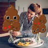 Big Dot of Happiness Party 'Til You're Pooped  - Poop Emoji Party Centerpiece Sticks - Showstopper Table Toppers - 35 Pieces - 3 of 4