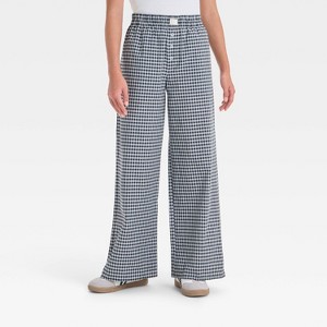 Girls' Wide Leg Boxer Pants - art class™ - 1 of 3