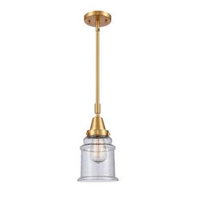 Canton - 1 Light Stem Hung Mini Pendant In Industrial Style-11.13 Inches Tall and 6.5 Inches Wide