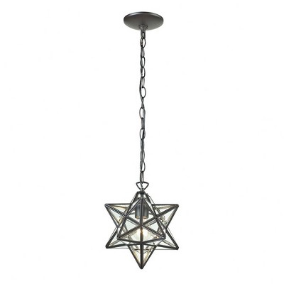 Elk Home Star 1 - Light Pendant in  Clear