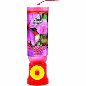 Heath Outdoor Products Red/Yellow Mini Hummingbird Feeder - 2.3 Ounce - 1 of 3