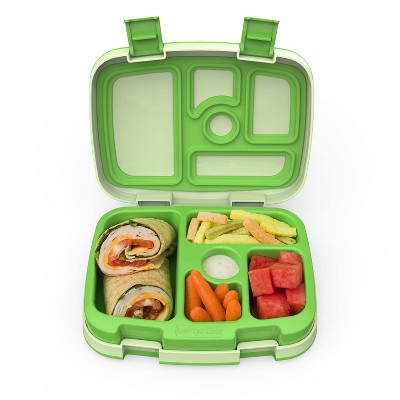 Bentgo Kids' Snack Leak-proof Storage Container Green/navy : Target