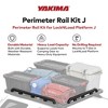 Yakima 76 by 65 Inch LockNLoad Perimeter Raised Rail Kit for Roof Rack, 4 Rails - 2 of 4