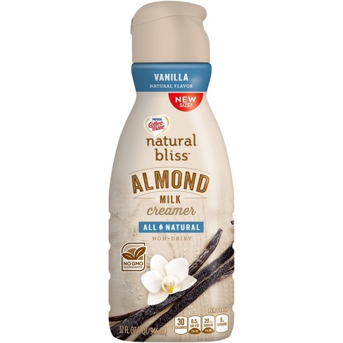  Coffee Mate Natural Bliss Vanilla AlmondMilk Creamer 1qt 
