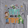 Men's - Disney - Toys Will Be Toys Short Sleeve Graphic T-Shirt - 2 of 4