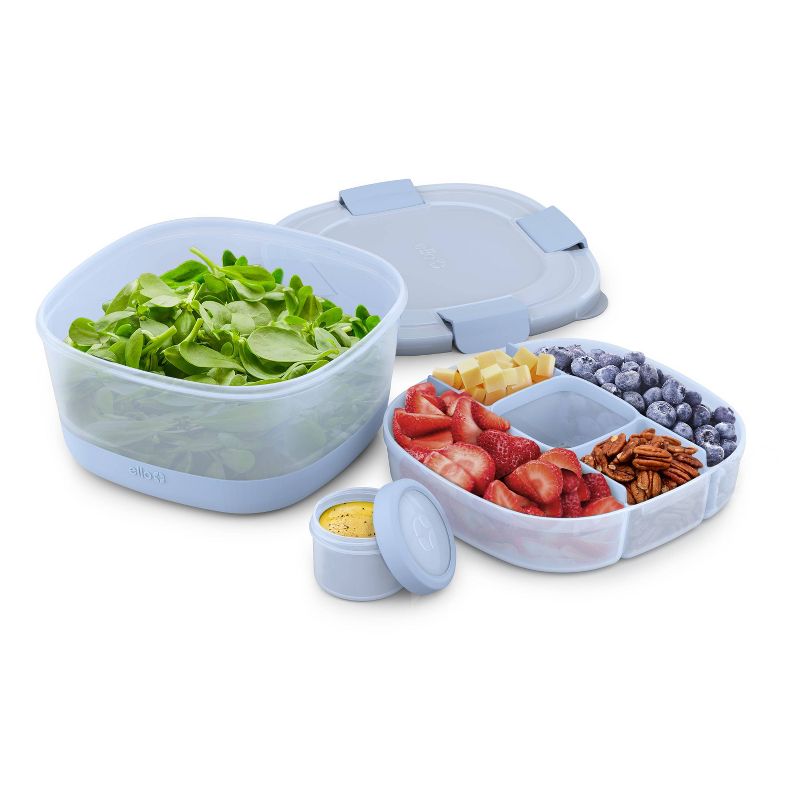 Ello Plastic Salad Food Storage Container Set, 3 of 5
