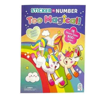 Sticker by Number Too Magical! - by  Cottage Door Press (Paperback)
