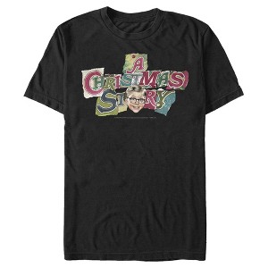 Men's A Christmas Story Ralphie Festive Logo T-Shirt - 1 of 4
