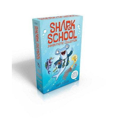 Shark School Shark-Tastic Collection Books 1-4 - by  Davy Ocean (Paperback)