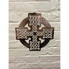 Slickblue Celtic Metal Wall Art – 12" Round Hanging Decor in 8 Irish Designs & 4 Finish Options for Home - 2 of 4