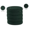 Meridian Furniture,Aphia Boucle Fabric Ottoman/Stool - 4 of 4
