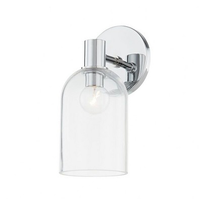 Mitzi Paisley 1 - Light Vanity in  Polished Chrome Clear Shade