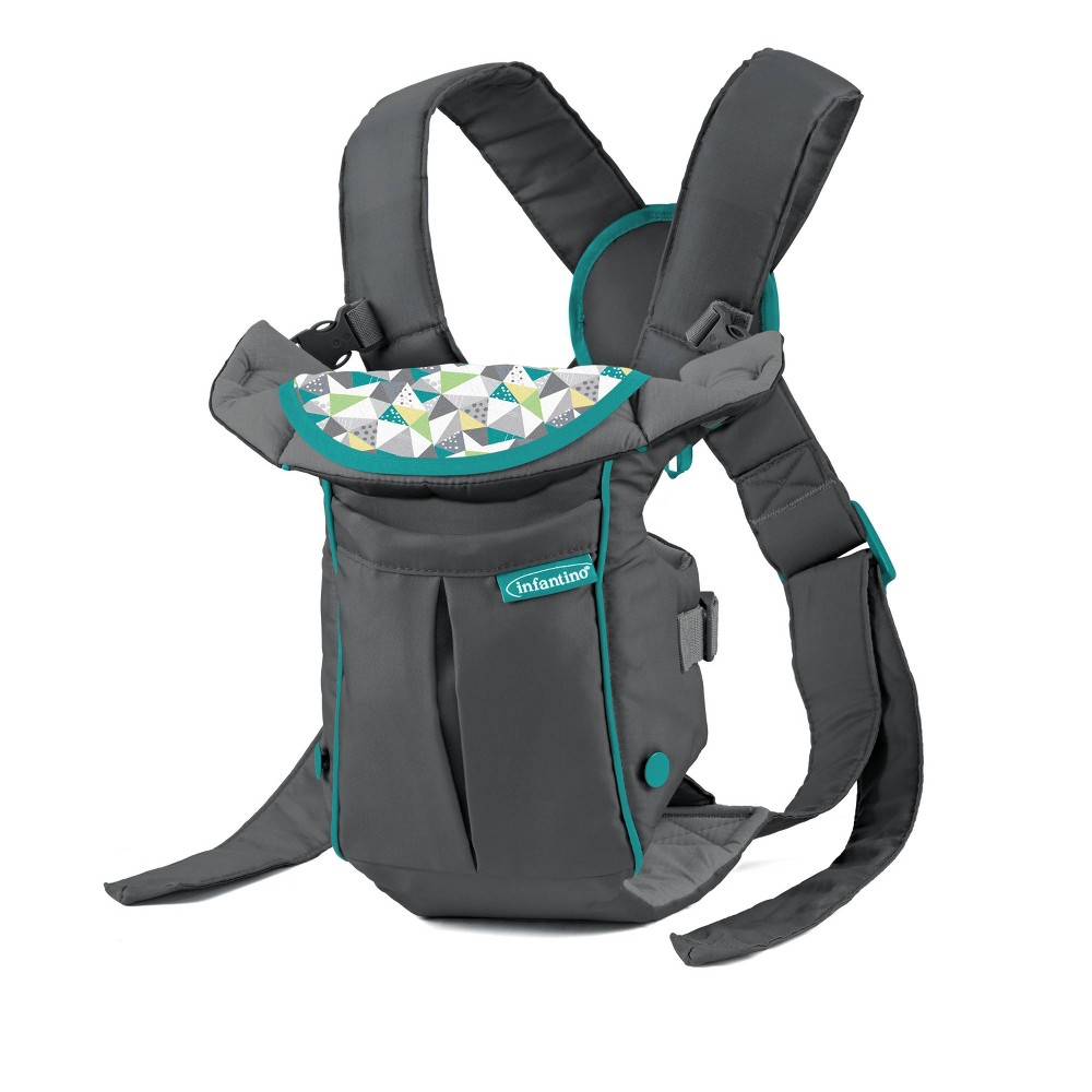 Photos - Baby Carrier Infantino Swift Classic  With Pocket - Gray 