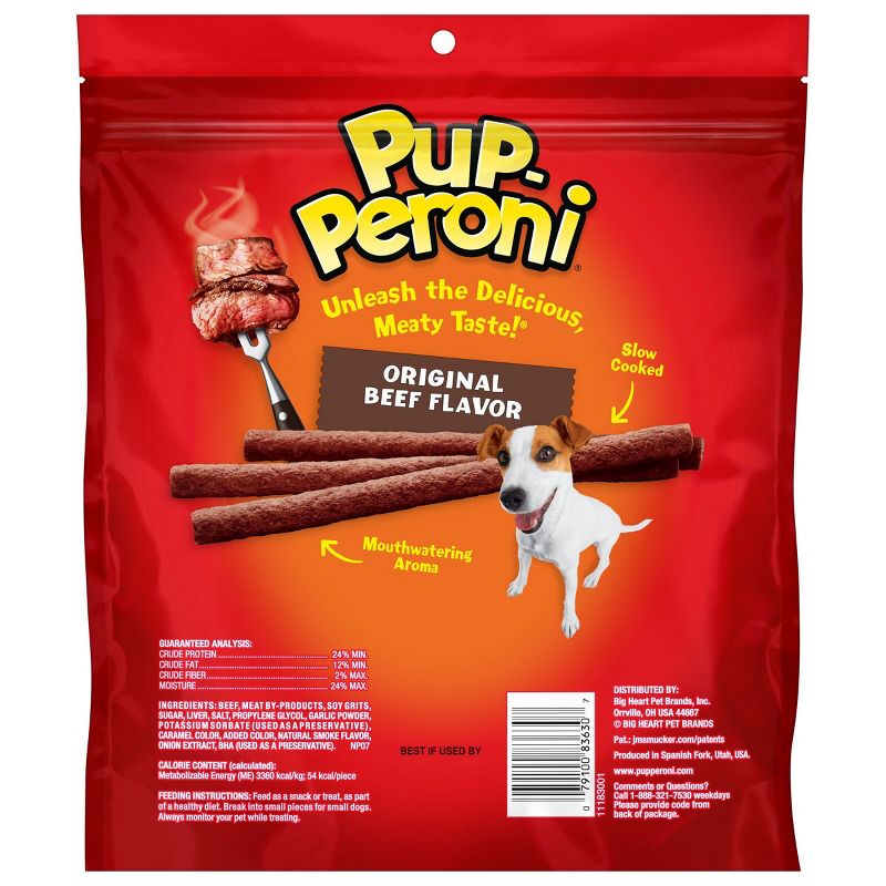 Pup-Peroni Treats Peroni Beef Flavor Chewy Dog Treats, 3 of 6