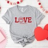S.W.Smiley Love Smile - Women's Short Sleeve Graphic T-Shirt - 2 of 4
