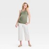 Under Belly High-Rise Wide Leg Maternity Pull-On Pants - Isabel Maternity by Ingrid & Isabel™ - 3 of 4