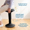ECR4Kids Sitwell Wobble Stool with Cushion, Adjustable Height - 4 of 4