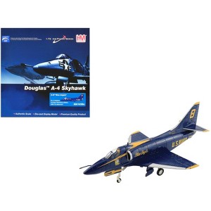 Douglas A-4F Skyhawk Aircraft "Blue Angels #8" (2008) US Navy "Air Power Series" 1/72 Diecast Model by Hobby Master - 1 of 4