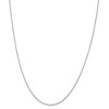 Black Bow Jewelry 1mm, Sterling Silver, Open Curb Chain Anklet, 10 inch - 3 of 4