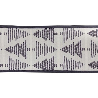Melrose Grey Holiday Tree Wired Ribbon (Set of 2)