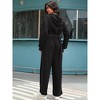 ATHLECHIC Women's Outfits Tracksuits Casual Cropped Hoodie Wide Leg Pants Travel Workout Lounge 2 Piece Sets - 4 of 4