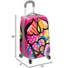 Rockland Vision Hardside Spinner Wheel Luggage Assorted/Multicolor Carry-On 20-Inch - 4 of 4
