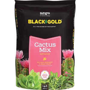 Black Gold Organic Cacti and Succulent Potting Mix 1 cu ft - 1 of 1