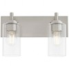 Quorum Lighting Fallstaff 2 - Light Vanity in  Satin Nickel - 4 of 4