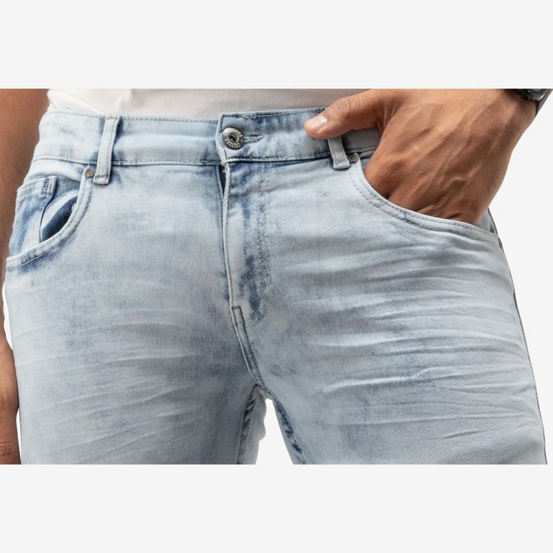CULTURA Men's Skinny Fit Stretch Jeans, 5 of 6