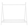 Twin Size House Bed, Tent Metal Twin Platform Bed Frame With Wooden Slat For Girls Boys Teens Bedroom Furniture, No Box Spring Needed - 4 of 4