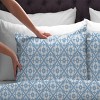 Pointehaven 180 GSM Brushed Soft Cotton Heavy Weight Flannel Printed Oversized Duvet Set - 4 of 4