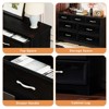 ALEXOUN Drawers Dresser for Bedroom,with Metal Pulls,Clothes Organizer Dressers,Storage Cabinet for Bedroom,Living Room,Office - 4 of 4