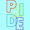 Adult Design By Humans Pride Sleek Text By MANGAZaB Racerback Tank Top - 2 of 2
