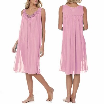 Ezi Satin Nightgown for Women