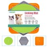 GOOPAWS: 3-Pack Licking Mats - Orange, Grey & Green, Slow Feeder Pads for Pets - 2 of 4