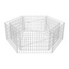 VidaXL Hexagonal Gabion Raised Bed 63Inchx55.1Inchx19.7Inch - 2 of 4