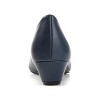 Journee Womens Saar Comfort Insole Round Toe Kitten Heel Pumps - 3 of 4