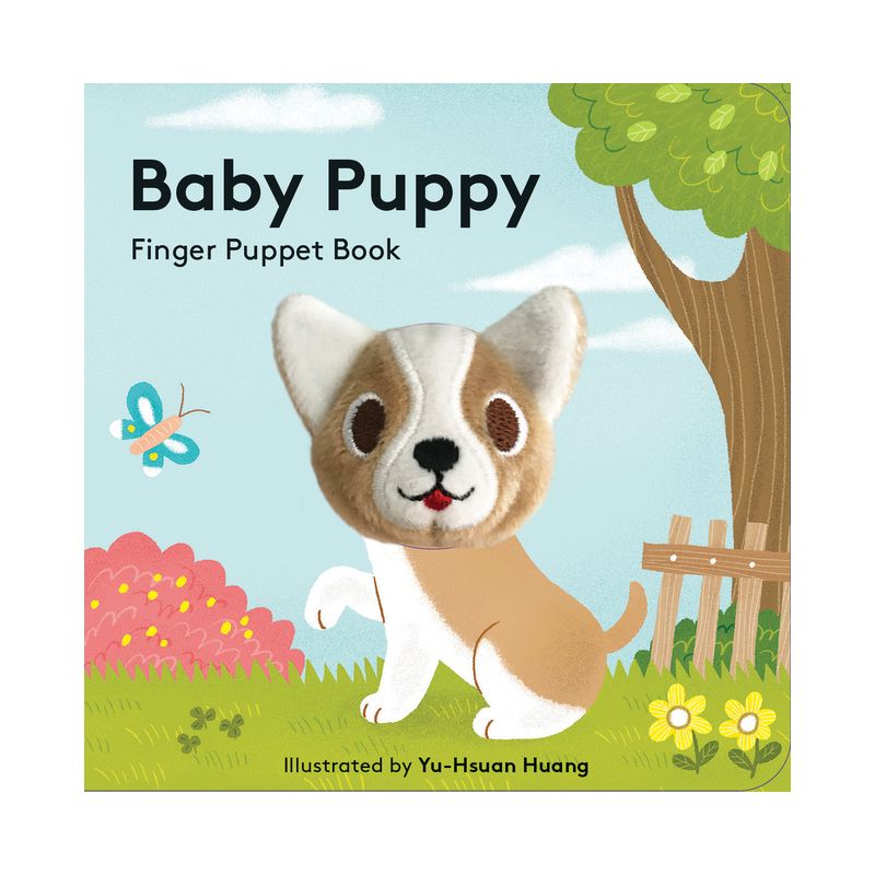 Baby Puppy: Finger Puppet Book - (Board Book), 1 of 2