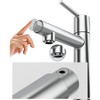 PAGED Bathroom Faucet for 1 or 3 Holes, Single Handle Bathroom Sink Faucet with Two Hoses for Bathroom, Fountain and Flow Mode - 4 of 4