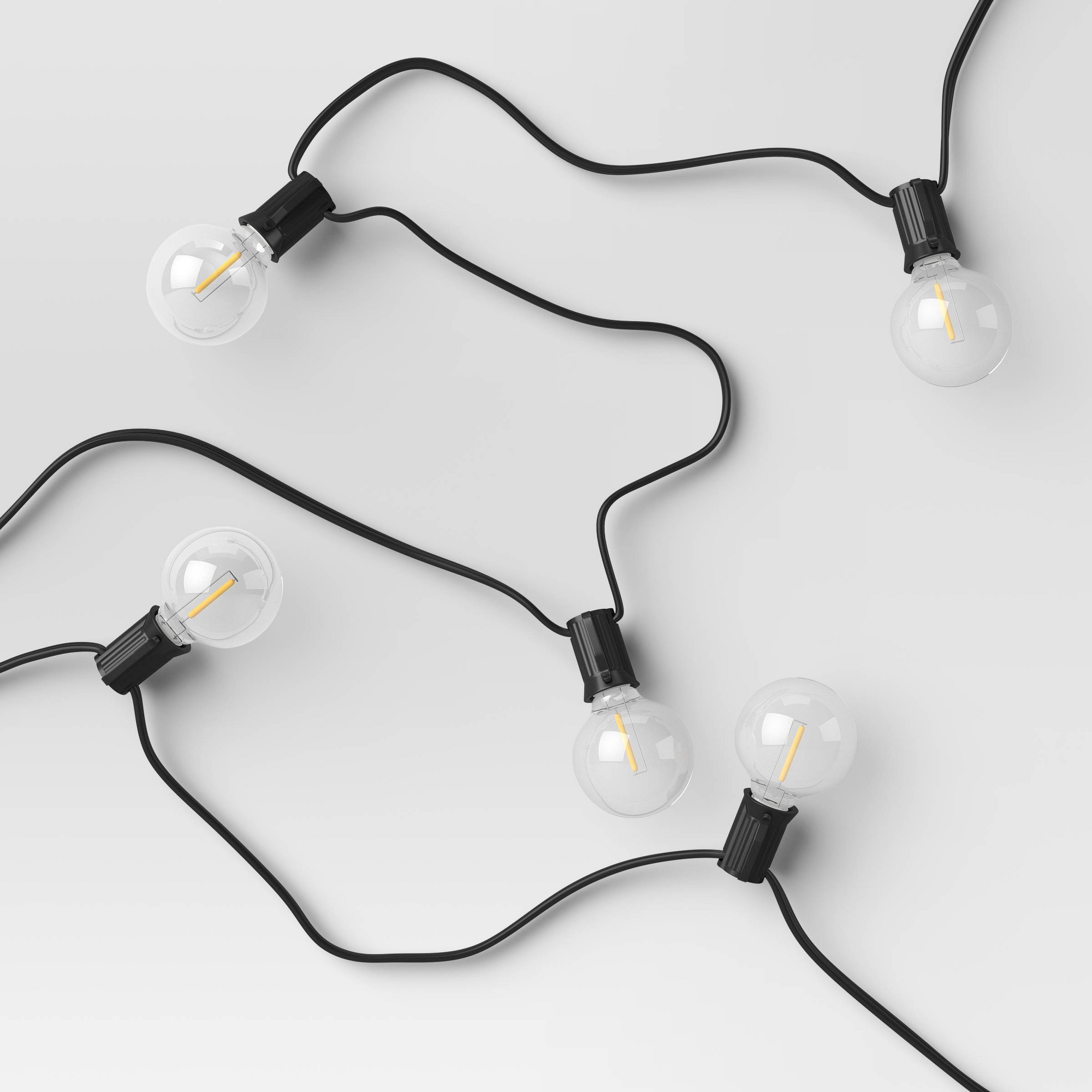 20ct LED Outdoor Globe String Lights