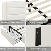 Yaheetech Upholstered Bed Frame with 3 Storage Drawers and Built-In USB Ports - 4 of 4