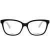 Kate Spade  9HT Womens Square Eyeglasses Black Ivory 53mm - 2 of 3