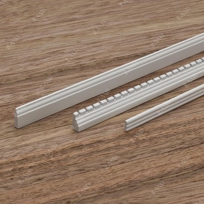 Etokfoks 1:12 Scale Dollhouse Trim Set 18pcs Includes 6 Skirting Boards 6 Molding Panels 6 Cornices Wooden White 17 Inch — фото 5