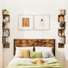 Tangkula 2pcs 5-Tier Corner Shelf Wall Mount Floating Corner Bookshelf Industrial Corner Ladder Shelf - 4 of 4