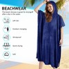 Tirrinia Hooded Beach Towel for Women Men, Surf Cape Changing Towel with Hood, Microfiber Wetsuit Changing Robe, Oversized Fit Most - 4 of 4